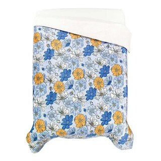 Foto 1 | Cobertor Concord CBOK834 Azul Flores King Size 1 Pieza