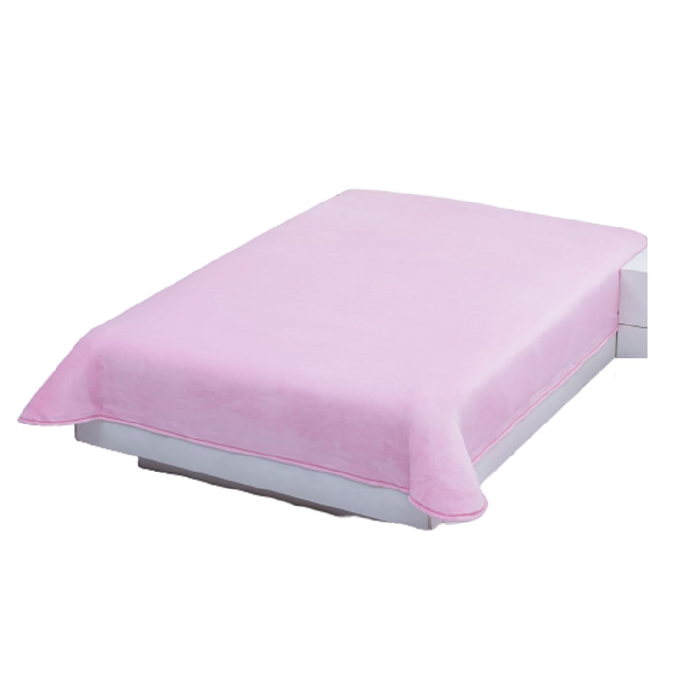 Cobertor Ultrasuave Cama Matrimonial Poliéster Rosa Concord
