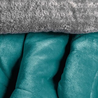 Foto 3 | Cobertor Vianney Invernal KS/QS color Turquesa