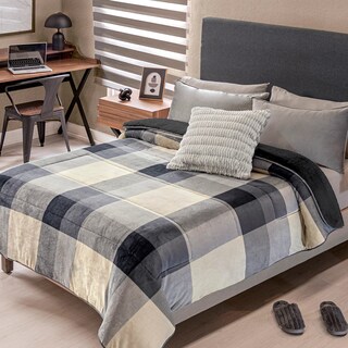 Foto 2 | Cobertor Vianney Invernal Queen Size color Gris