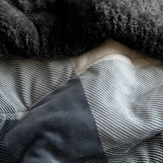 Foto 3 | Cobertor Vianney Invernal Queen Size color Gris
