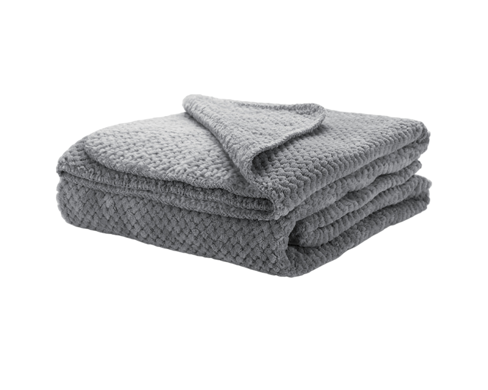 Foto 2 pulgar | Cobija de Franela Bluelander CBHH-0014 Gris Poliéster 117 X 83 cm