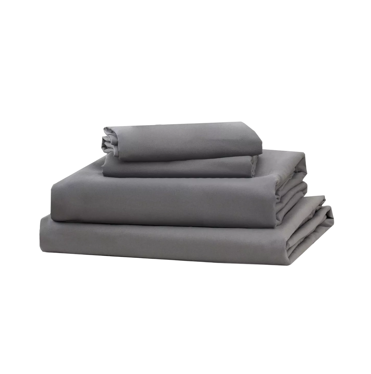 Juego de Sábanas Queen Size Belug 4 Piezas Gris Oscuro
