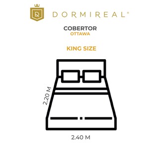 Foto 2 | Cobertor Ligero Dormireal Ottawa Rojo King Size