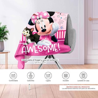 Foto 4 | Cobertor Providencia de Minnie Mouse