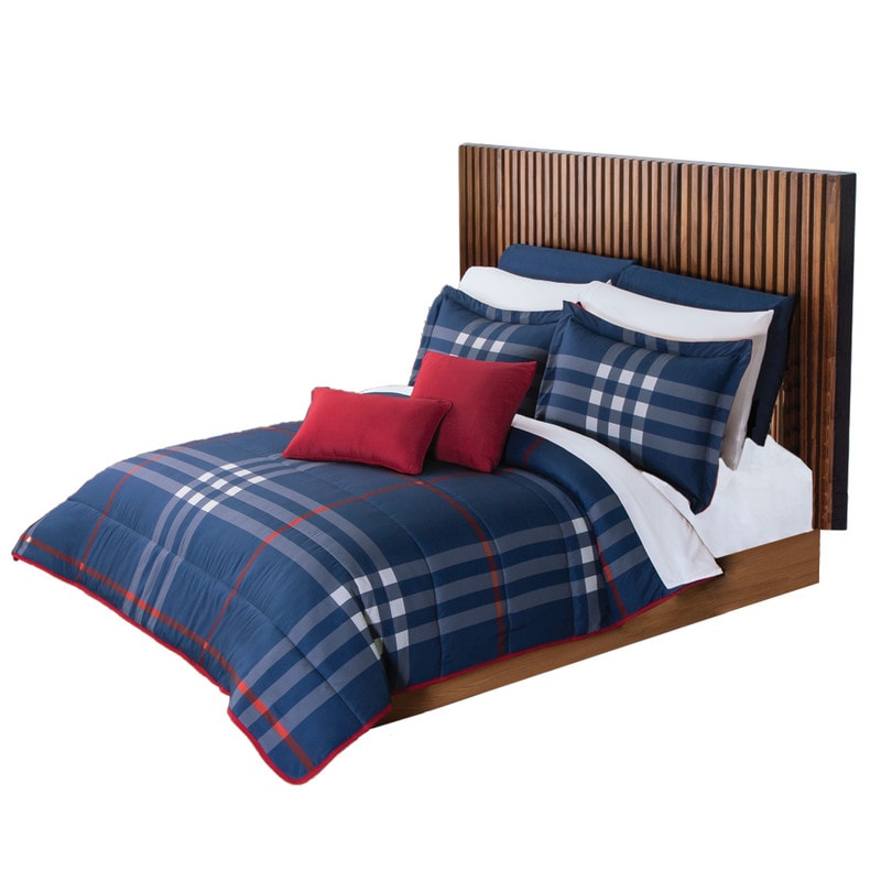 Edredón Lavable Escocia 2 Vistas King Size Colchas Concord $2,319