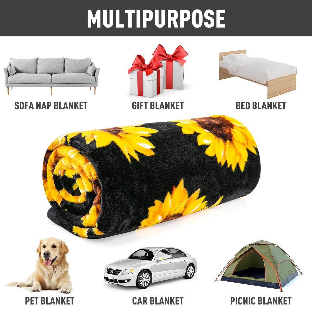 Foto 6 pulgar | Manta Jekeno Colorful Butterfly Comfort Warm, 150 X 200 Cm - Venta Internacional.