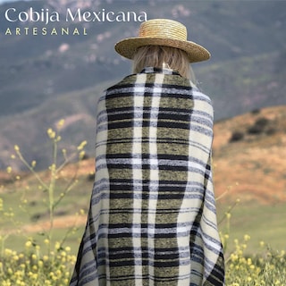 Foto 4 | Cobija Frazada Artesanal NubiSuave Tilma Nathy 2 Piezas