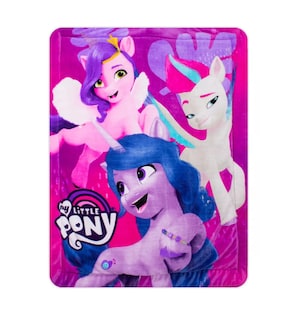 Foto 1 | Cobija Frazada Infantil My Little Pony Estampado Borrega