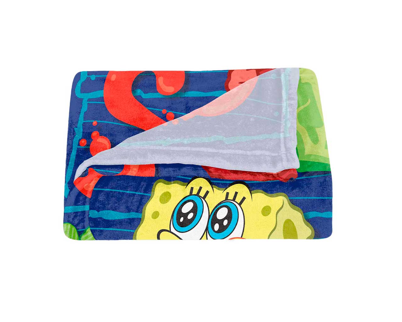 Foto 2 | Frazada Bob Esponja Cangreburguer
