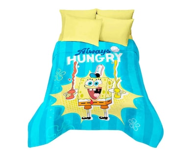 Foto 1 | Cobertor Serenity Matrimonial Bob Esponja Hungry