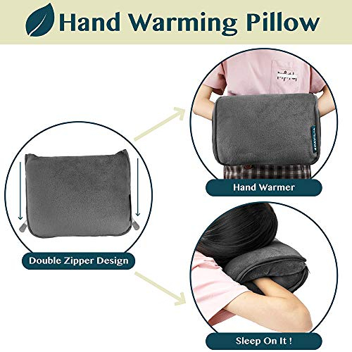 Foto 6 pulgar | Manta y Almohada de Viaje Pavilia de Microforro Polar - Venta Internacional