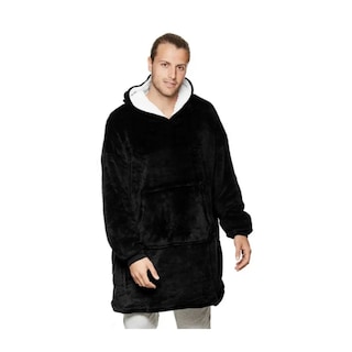 Foto 2 | Manta Con Capucha Coat Maxi Sherpa, Forro Polar De Invierno Para Adultos - Venta Internacional.