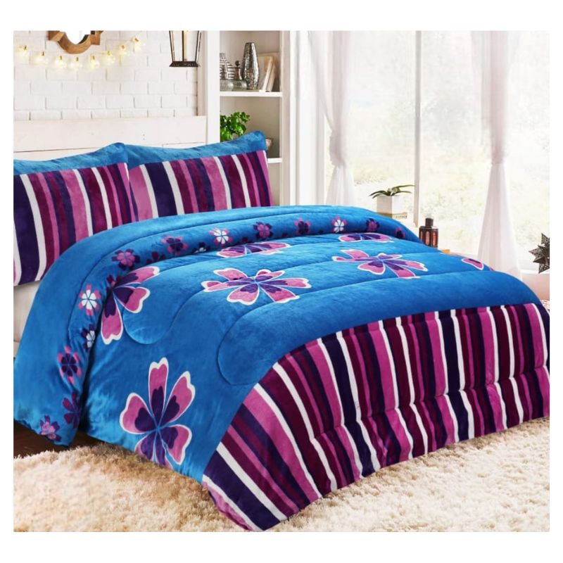 Foto 3 pulgar | Manta De Felpa De Invierno Para 2 Asientos, 250 X 230 Cm, Con 2 Fundas De Almohada - Venta Internacional.