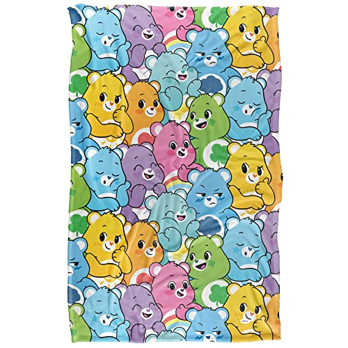 Foto 3 pulgar | Manta Logovision Care Bears Very Many Bears Silky Touch - Venta Internacional.