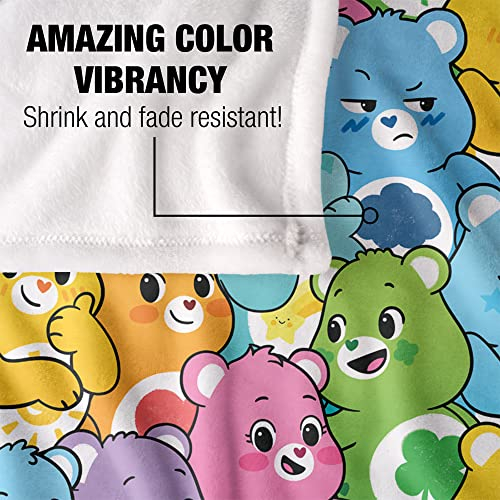 Foto 5 pulgar | Manta Logovision Care Bears Very Many Bears Silky Touch - Venta Internacional.