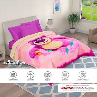 Foto 7 | Cobertor Serenity Matrimonial Providencia Lotso Clouds