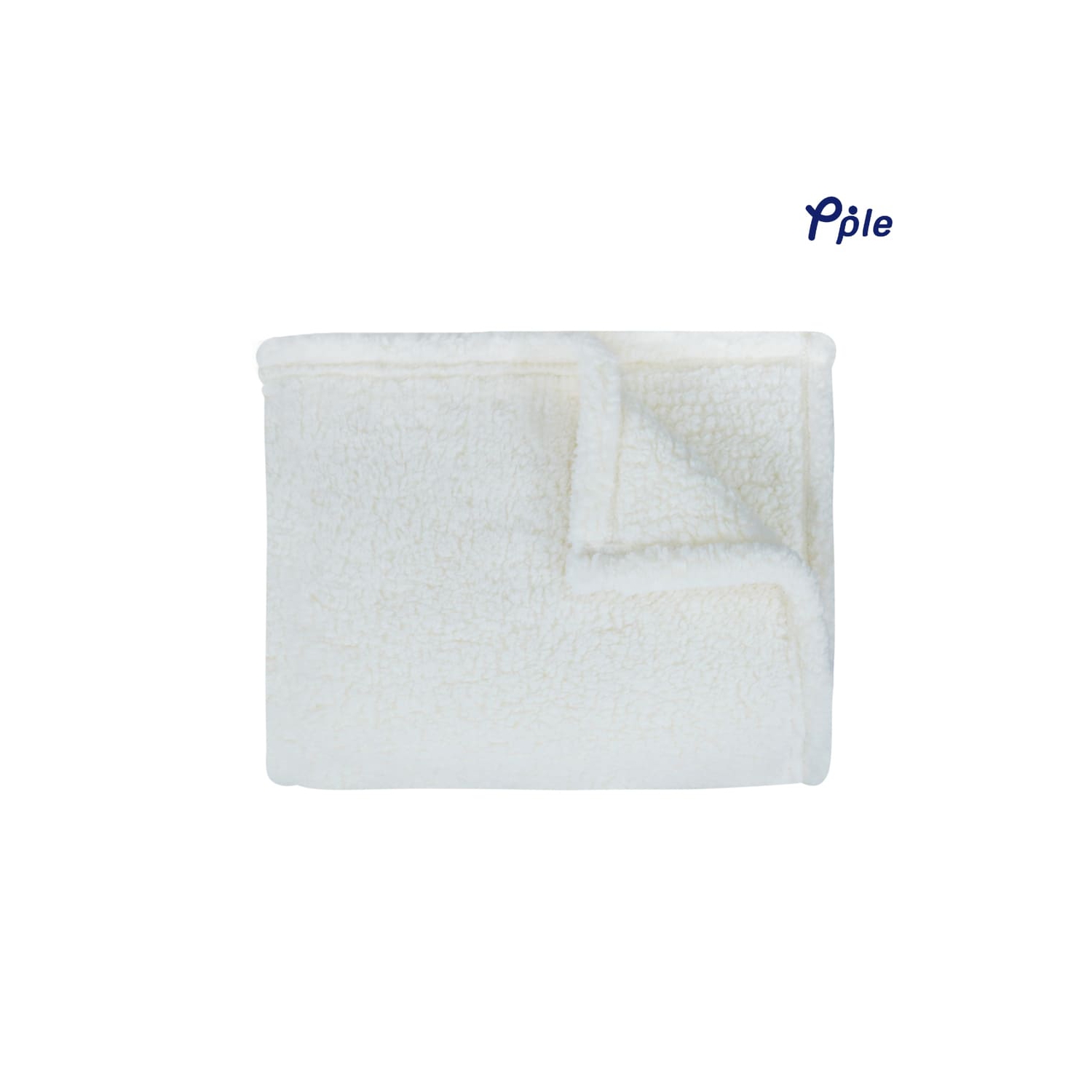 Foto 5 pulgar | Manta Sherpa de Textura Suave Color Crema - Venta Internacional