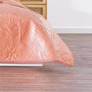 Foto 4 | Edredon Con Funda Neo Velvet Coral Individual Concord
