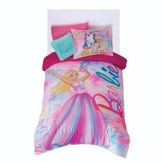 Foto 1 | Cobertor Pachicalientito Barbie Fantasy Individual Concord