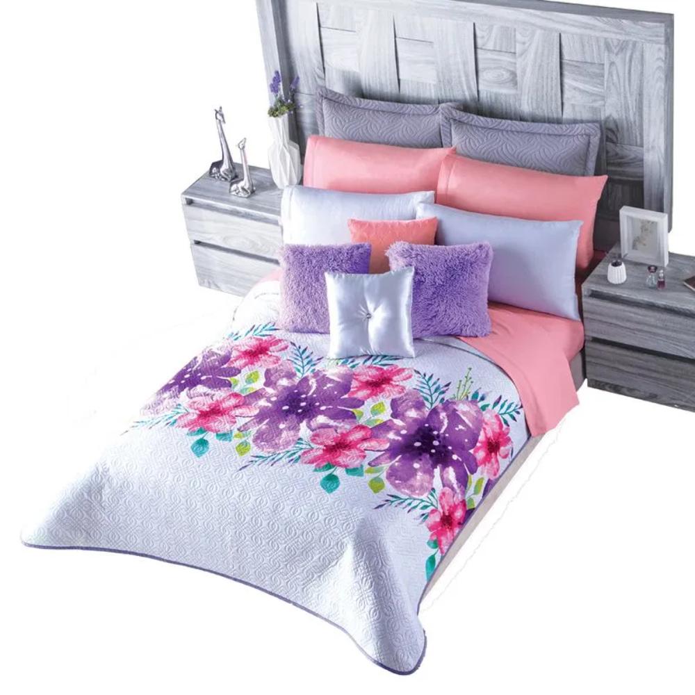 Foto 2 | Edredon Pinsonic Neo Bloom Individual Blanco Concord