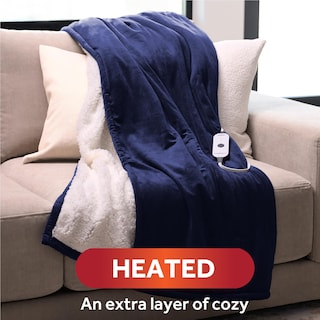 Foto 2 | Manta Personal Con Calefacción Sunbeam Royal Mink Sherpa - Venta Internacional.