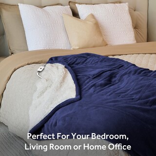 Foto 5 | Manta Personal Con Calefacción Sunbeam Royal Mink Sherpa - Venta Internacional.