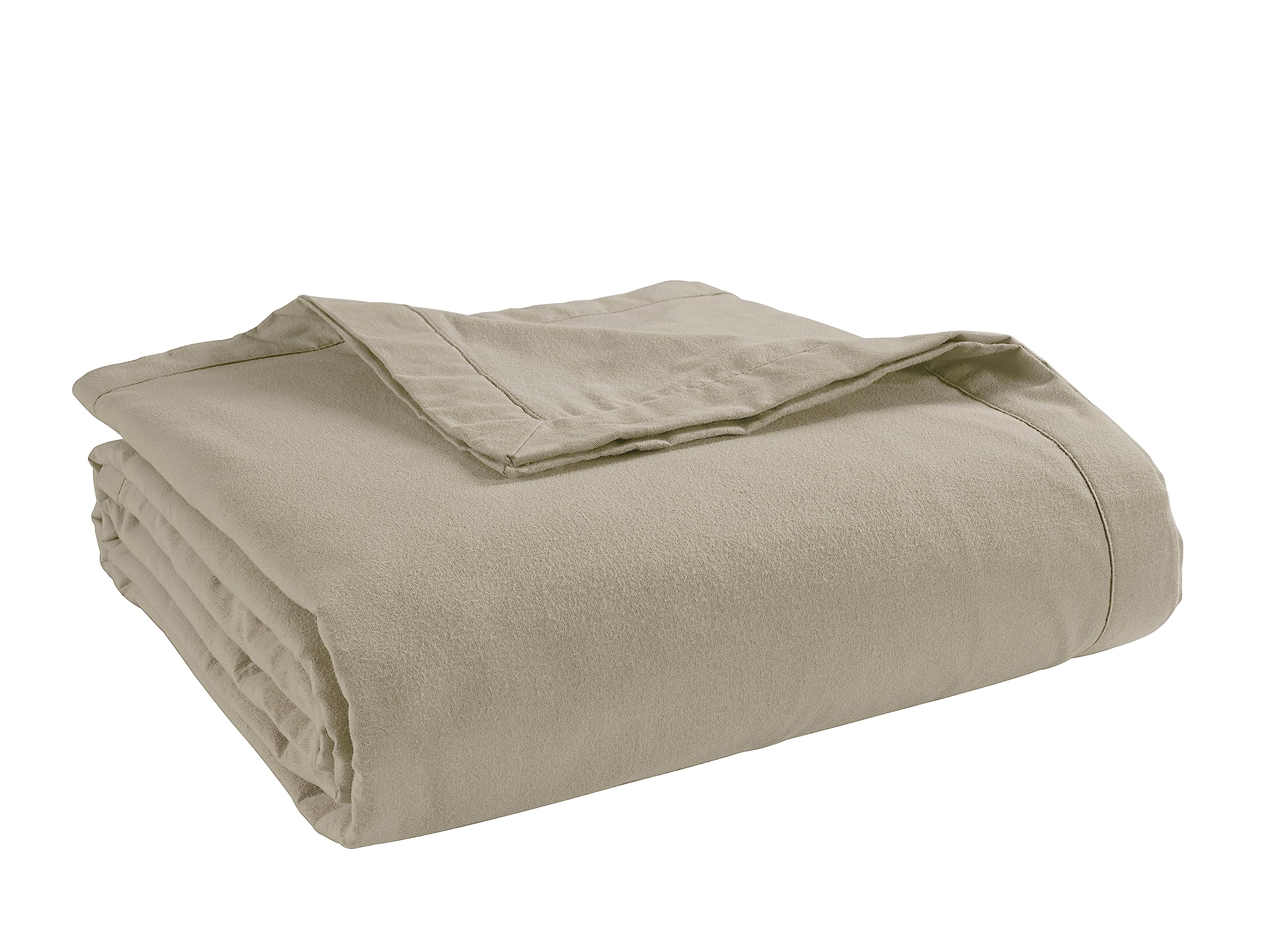 Manta Lane Linen 100% Algodón De 3 Capas Transpirable King White - Venta Internacional.