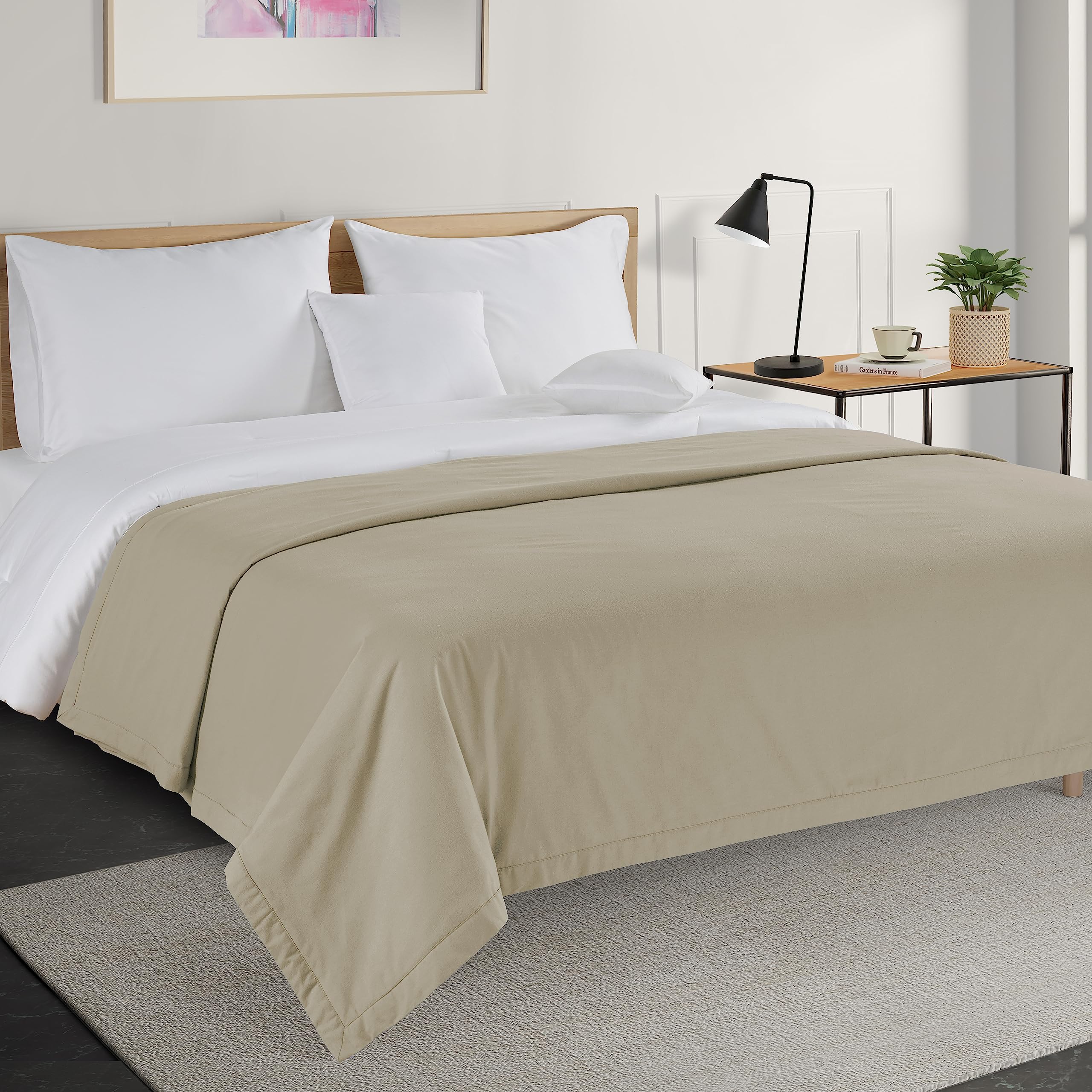 Foto 5 | Manta Lane Linen 100% Algodón De 3 Capas Transpirable King White - Venta Internacional.