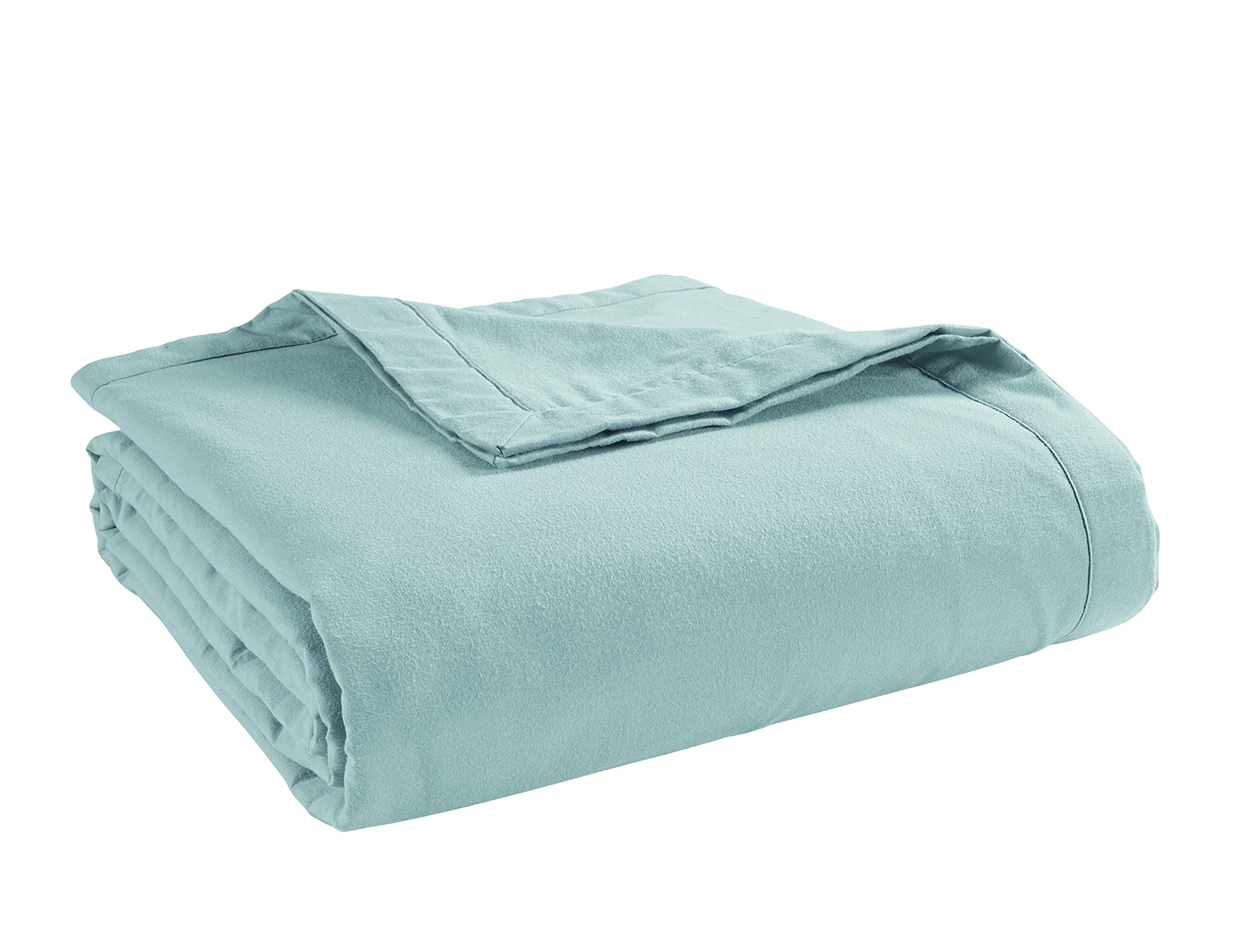 Manta Lane De Lino 100% Algodón, Tamaño King, Color Azul Frío - Venta Internacional.