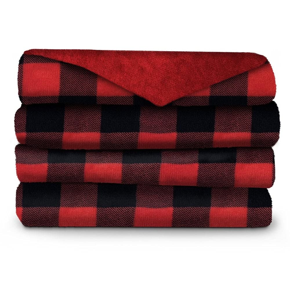 Foto 1 | Manta Térmica Eléctrica Sunbeam Microplush Roja - Venta Internacional.