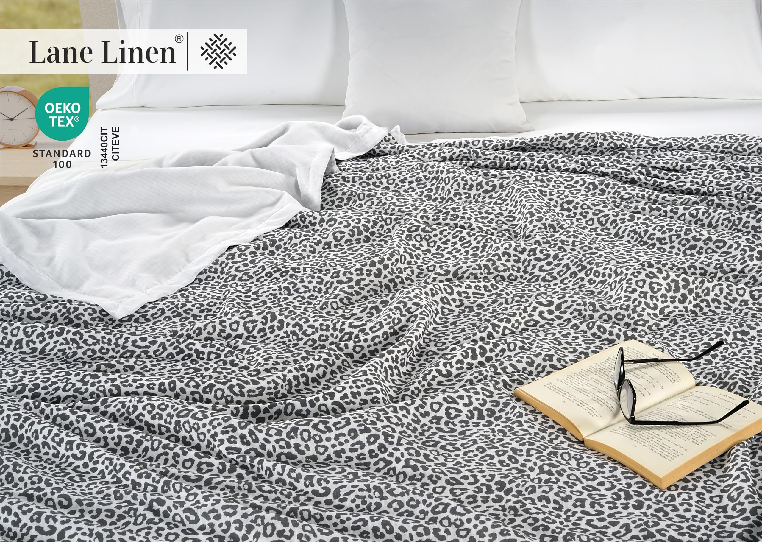 Foto 3 | Manta Lane Linen Cooling Queen Size De Rayón Y Eucalipto - Venta Internacional.