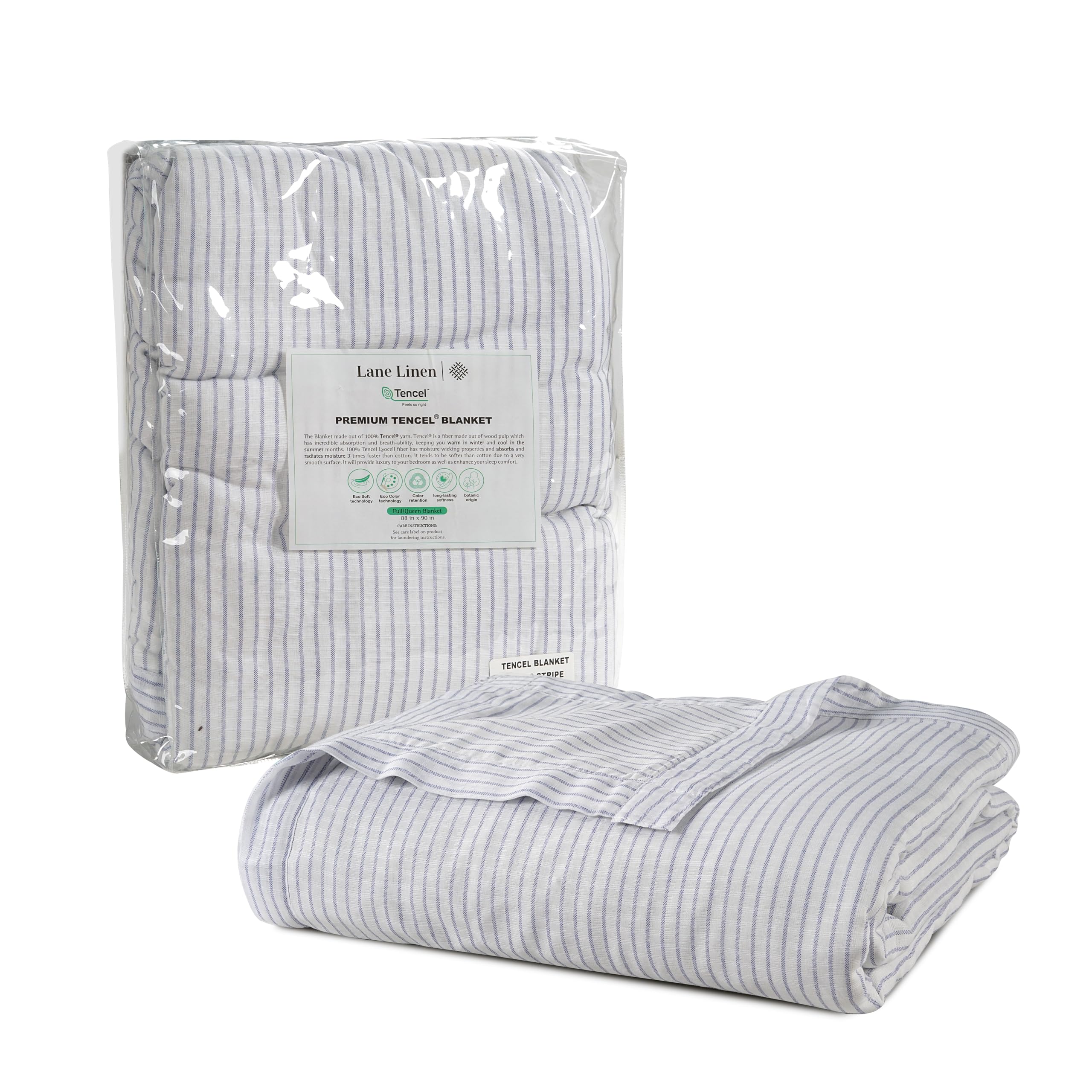 Foto 1 | Manta Lane Linen Cooling, Tamaño Doble, Ligera, Para Verano - Venta Internacional.