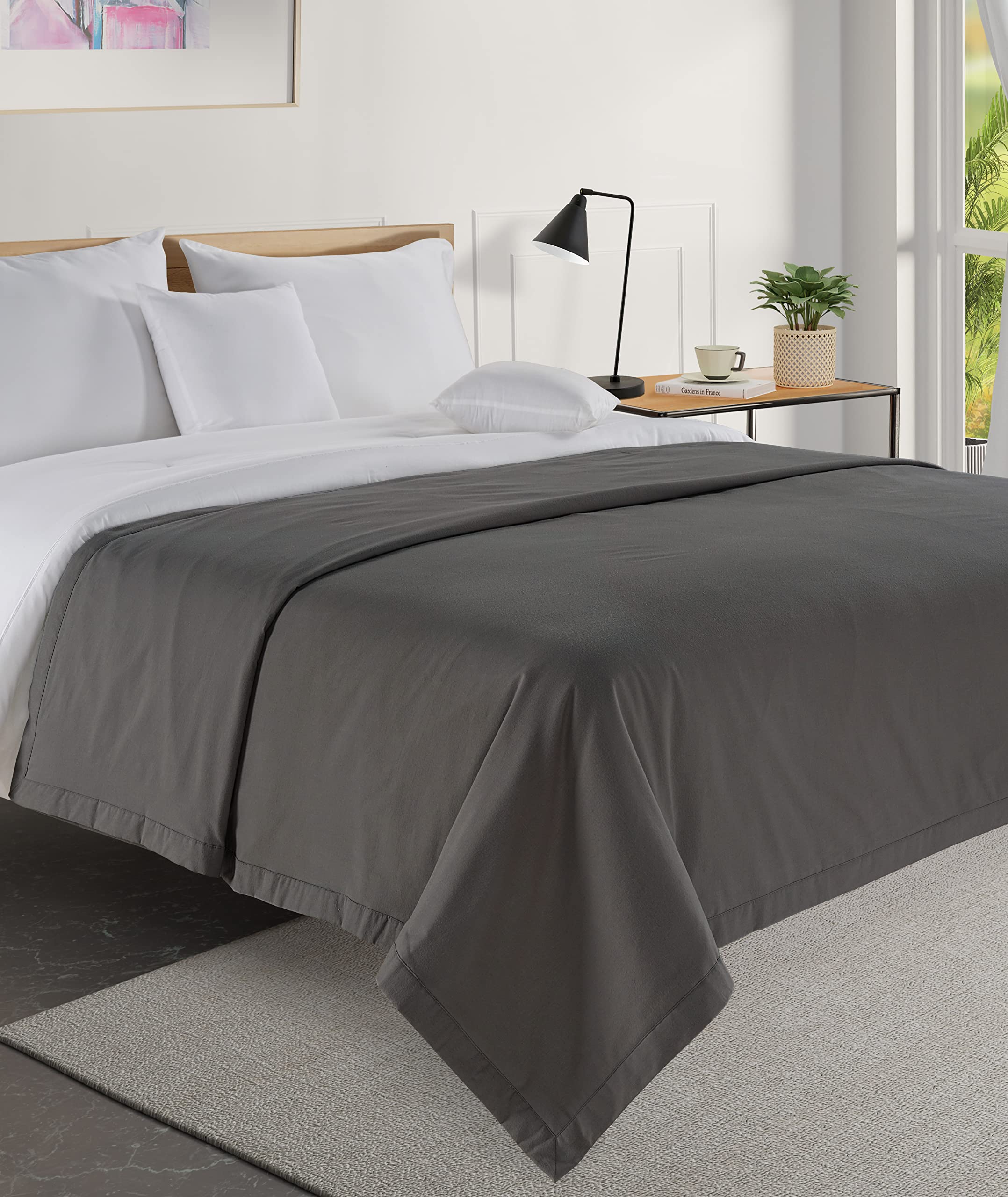 Foto 2 | Manta Lane Linen, Tamaño King, 100% Algodón, 320 G/m², Ligera - Venta Internacional.