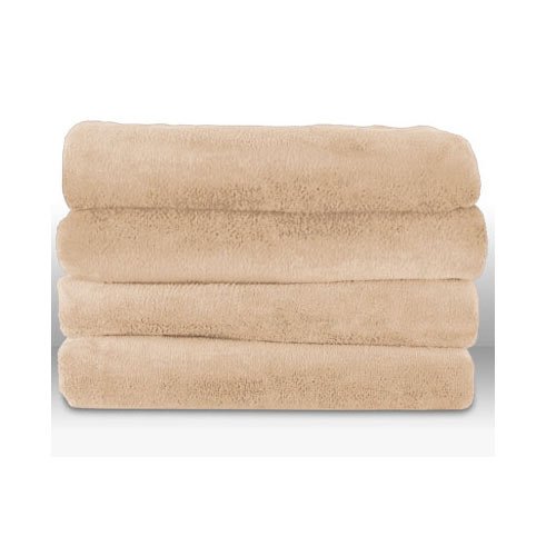 Foto 4 pulgar | Manta Eléctrica Con Calefacción Sunbeam Microplush, Color Beige - Venta Internacional.