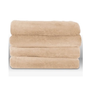 Foto 3 | Manta Eléctrica Con Calefacción Sunbeam Microplush, Color Beige - Venta Internacional.