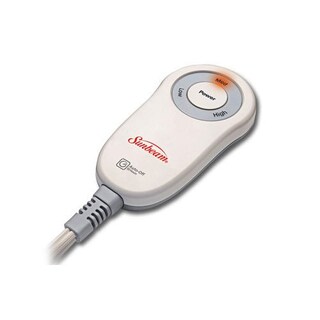 Foto 5 | Manta Eléctrica Con Calefacción Sunbeam Microplush, Color Beige - Venta Internacional.