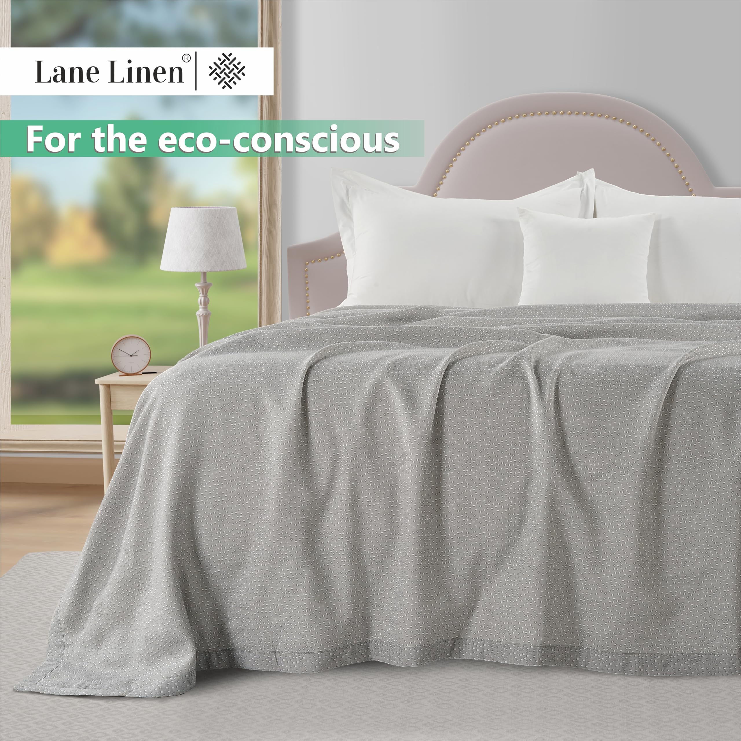 Foto 3 pulgar | Manta Lane Linen Cooling King Size Snowdrop - Venta Internacional