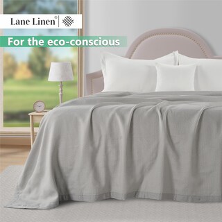 Foto 2 | Manta Lane Linen Cooling King Size Snowdrop - Venta Internacional