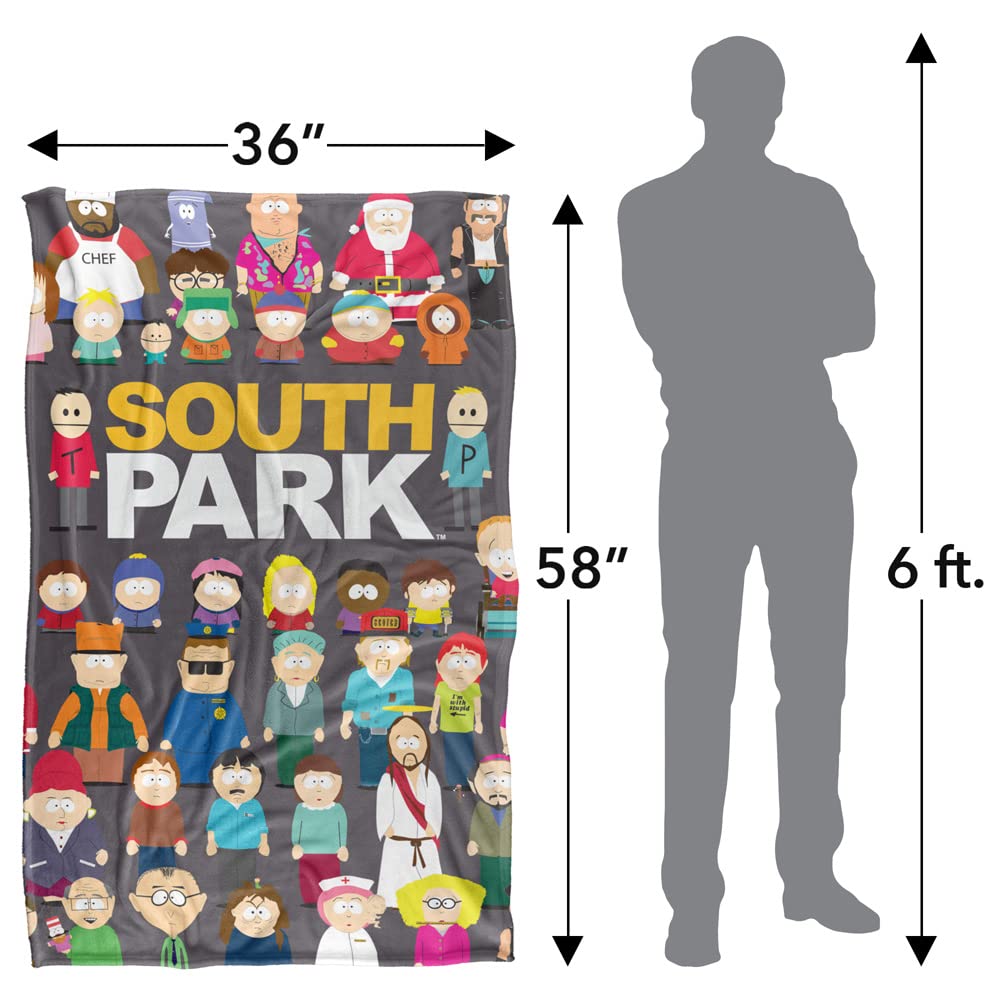 Foto 5 | Manta South Park, Totalmente Fundida Y Sedosa Al Tacto, 36 X 58 Cm - Venta Internacional.