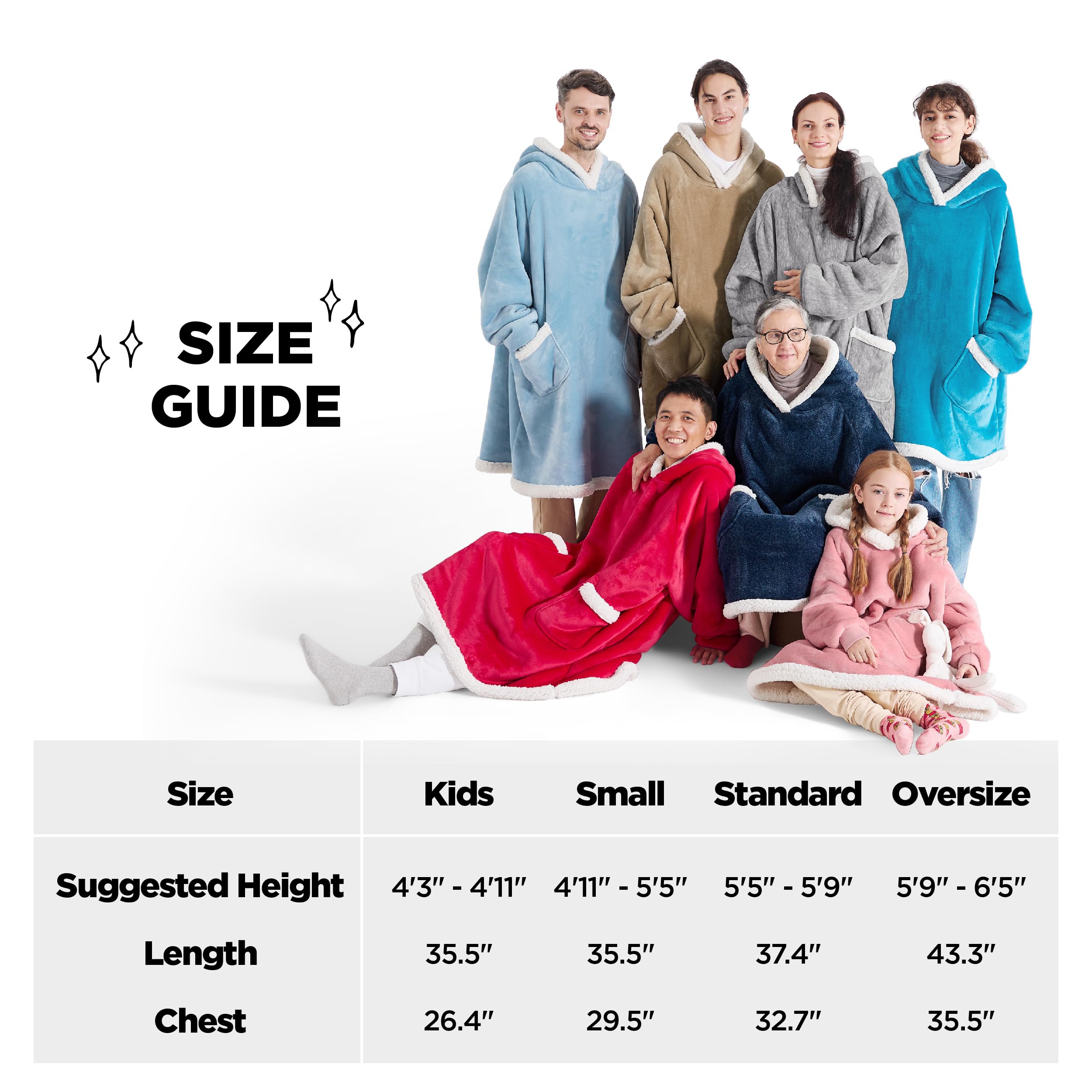 Foto 6 pulgar | Manta Portátil, Sudadera Con Capucha, Cama, Gran Tamaño, Sherpa, Con Capucha, Azul - Venta Internacional.
