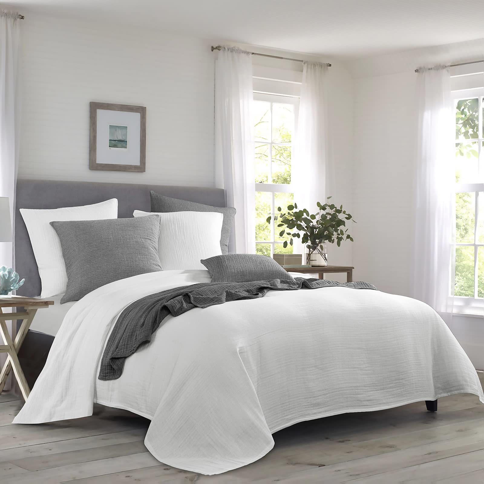 Foto 4 | Manta Phf De Muselina 100% Algodón Tamaño Queen, 230 X 230 Cm - Venta Internacional.