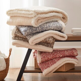 Foto 2 | Manta Reversible Se Softexly Sherpa - Venta Internacional