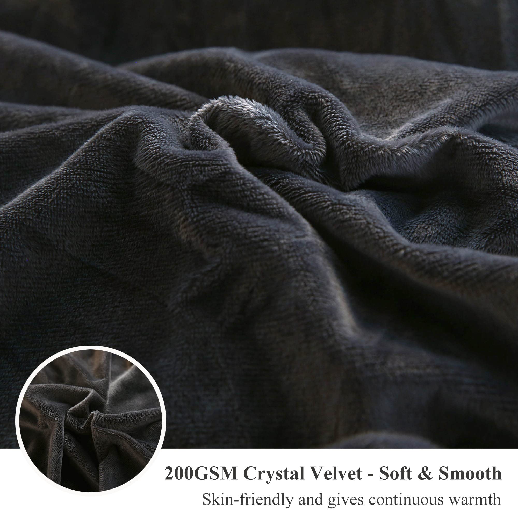 Foto 4 | Funda De Edredón Xege Plush Shaggy Luxury, Ultrasuave Crystal Vel - Venta Internacional.