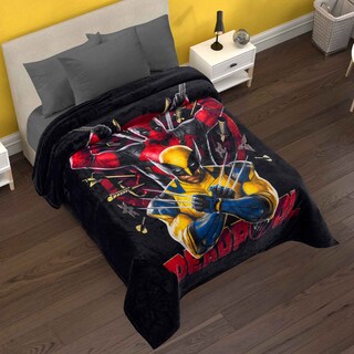 Foto 3 | Cobertor Serenity Matrimonial Deadpool & Wolverine