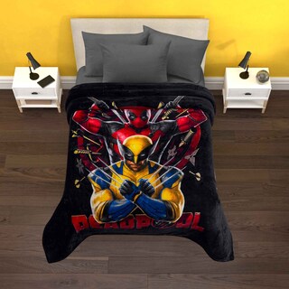 Foto 4 | Cobertor Serenity Matrimonial Deadpool & Wolverine