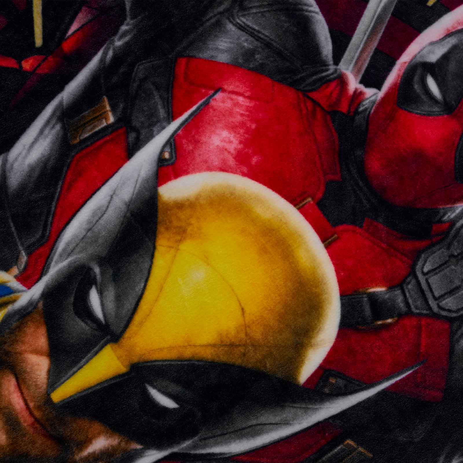 Foto 7 pulgar | Cobertor Serenity Matrimonial Deadpool & Wolverine