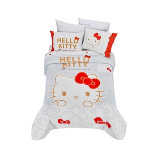 Foto 1 | Cobertor Serenity Matrimonial Hello Kitty 50 Aniversario