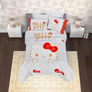 Foto 3 | Cobertor Serenity Matrimonial Hello Kitty 50 Aniversario