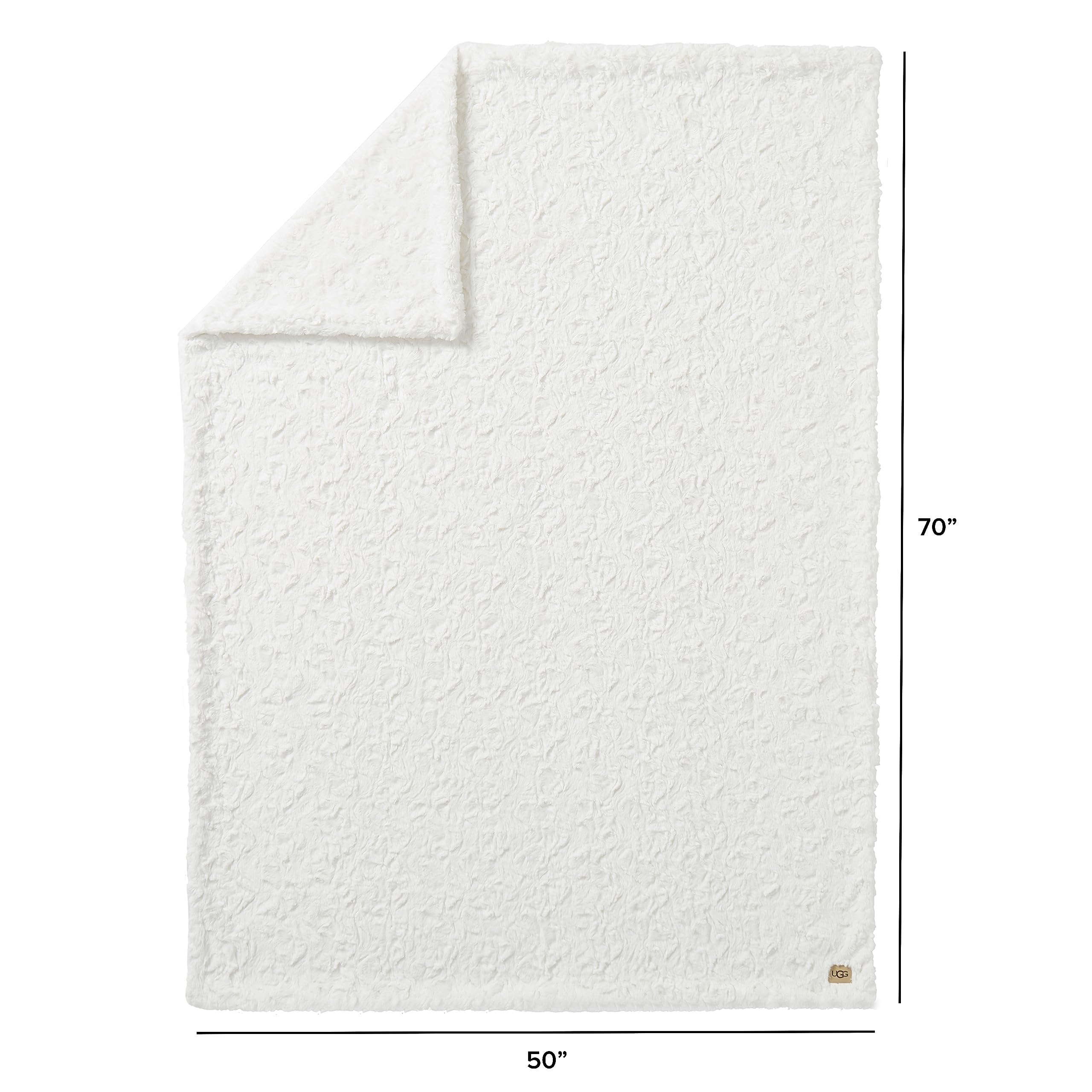 Foto 3 pulgar | Manta UGG Adalee de Piel Sintética Suave Reversible 130 x 180 cm - Venta Internacional